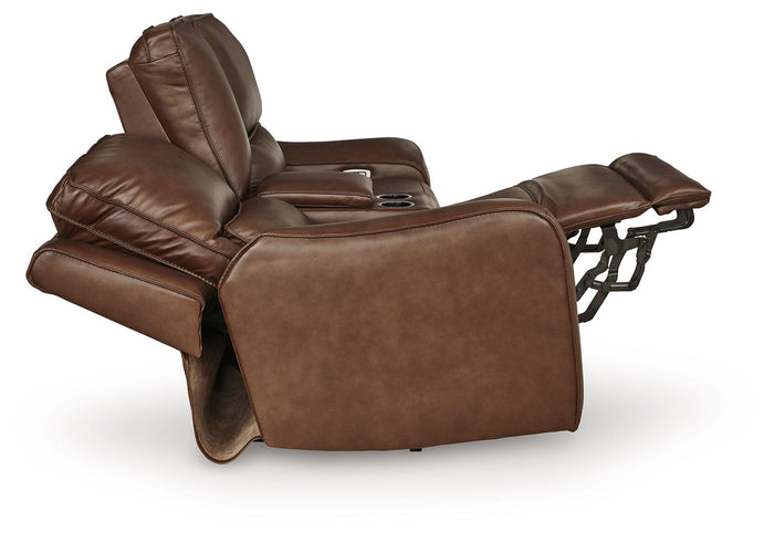 DeepWakes - Power Reclining Loveseat / Console / Adjustable Headrest image 4