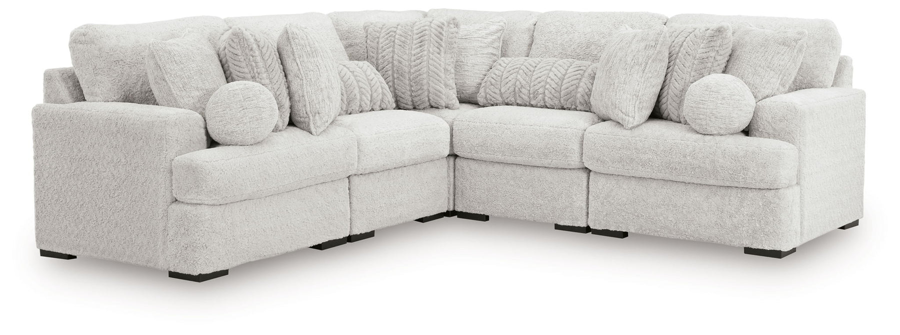 White / 5 Pc. Sectional