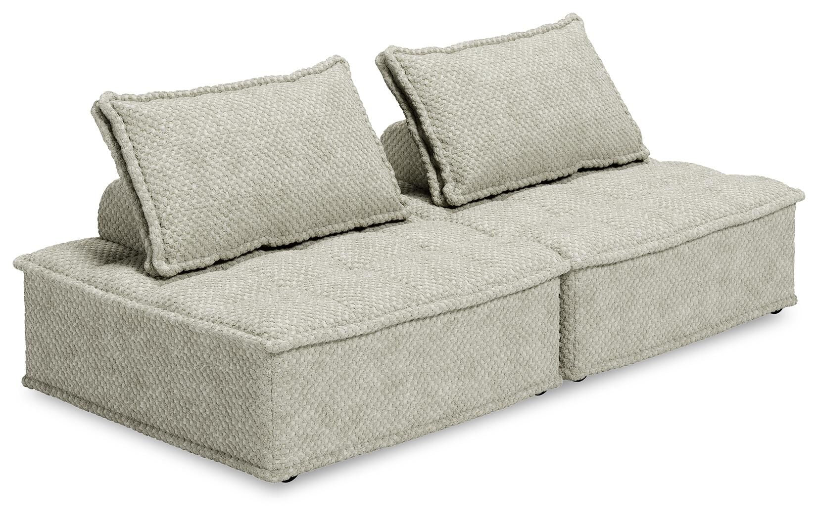 Light Brown / 2 Pc. Modular Seating