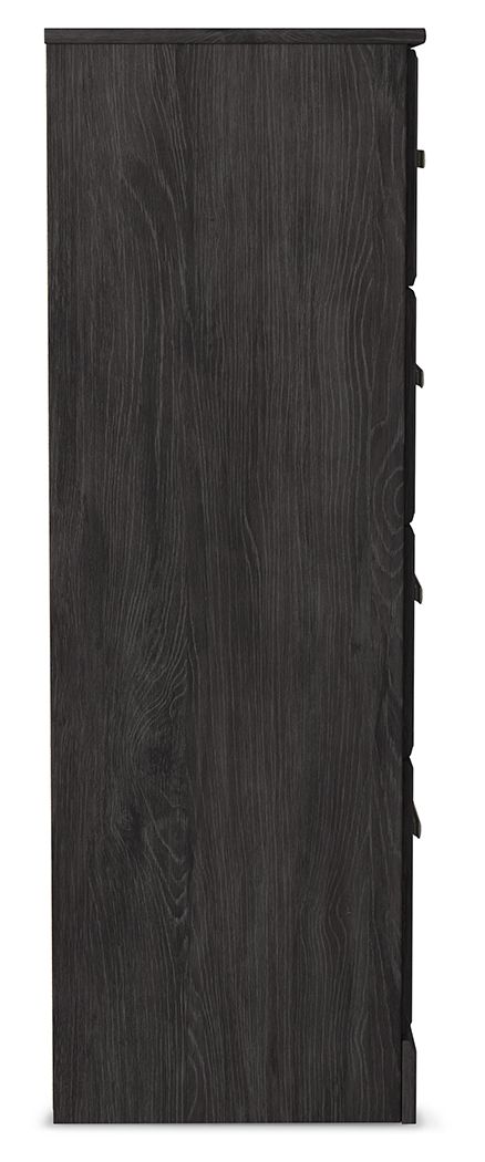 Belachime - Four Drawer Chest - Charcoal image 2