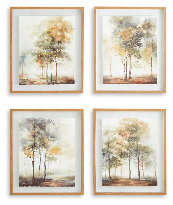Bryneford - Wall Art Set (Set of 4) - Multi image 1