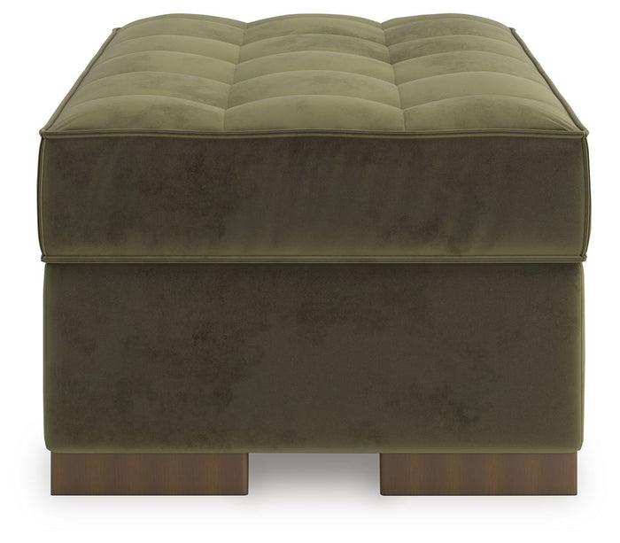 Caspian-Town - Oversized Accent Ottoman - Olive image 3