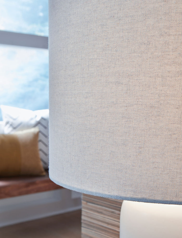 Lemrich - Ceramic Table Lamp  - White image 2