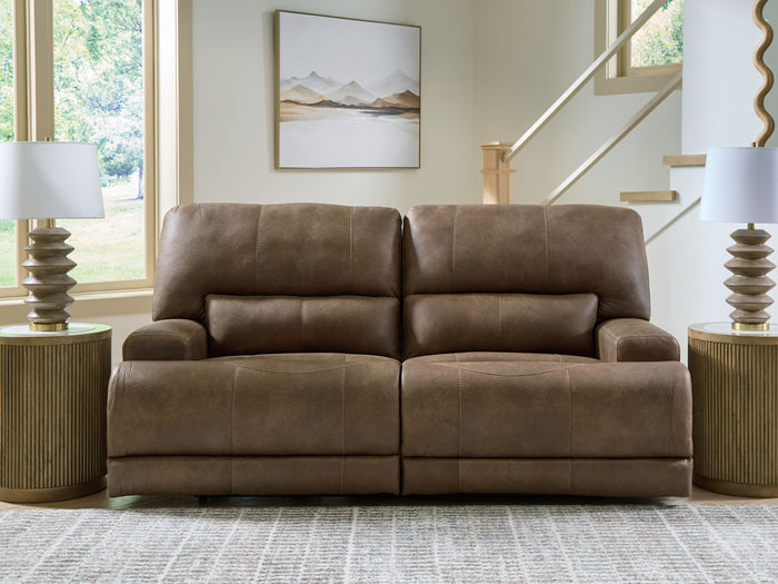 Beckley Place - 2 Seat Power Reclining Sofa With Adjustable Headrest - Earth image 2