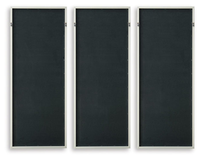 Dixonburg - Wall Art Set (Set of 3) - Taupe / Gray image 2