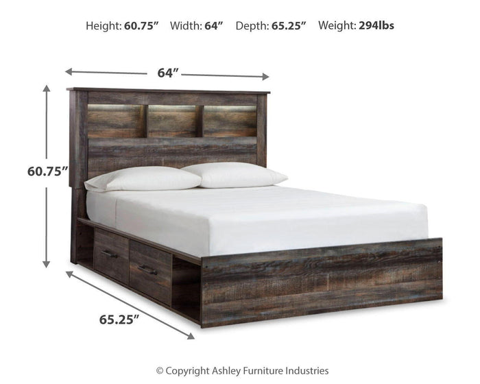 Drystan - Panel Bookcase Bed image 7
