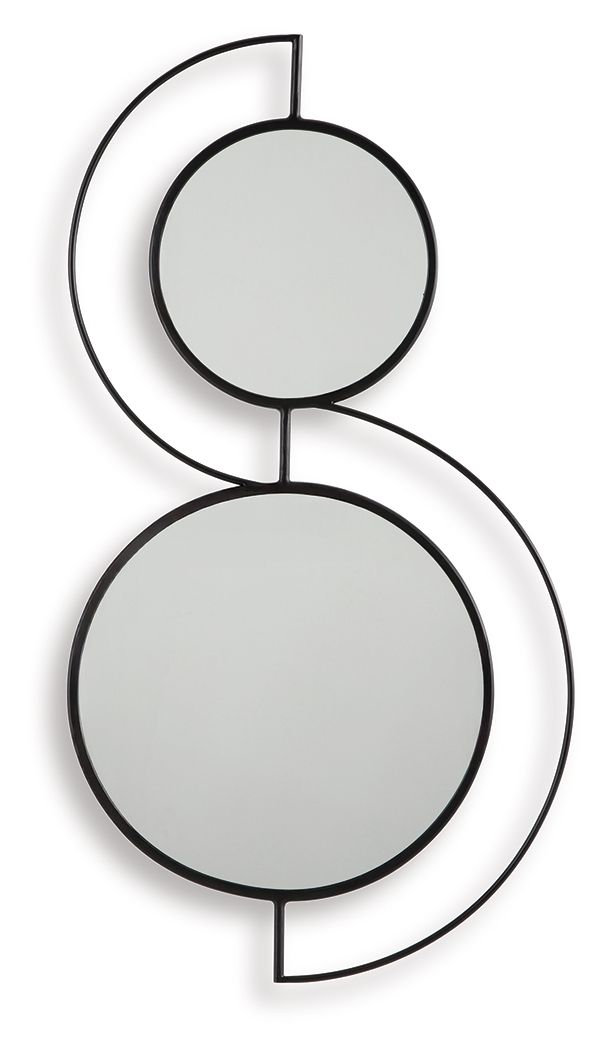 Shayham - Accent Mirror - Black image 1