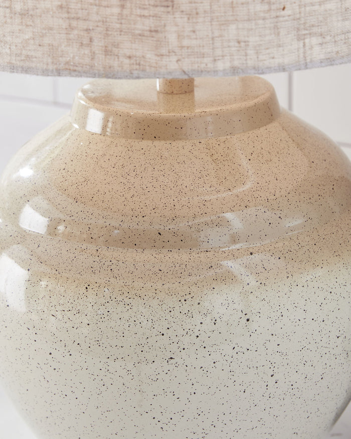 Waldish - Metal Table Lamp - Cream / Beige image 3