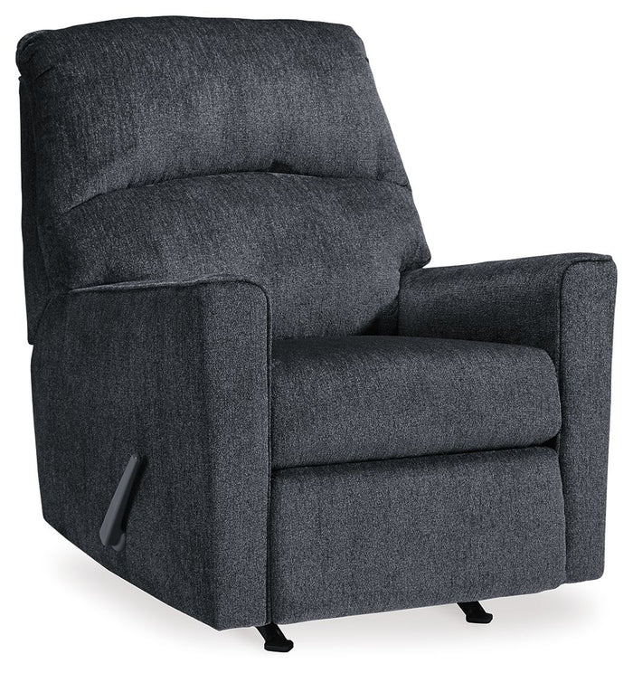 Altari - Rocker Recliner - Fabric - Slate image 1