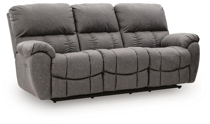 Bakerstein - Power Reclining Sofa With Adjustable Headrest - Galaxy image 1