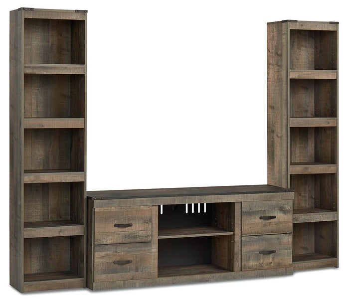 Trinell - 3-Piece Entertainment Center - Brown image 1