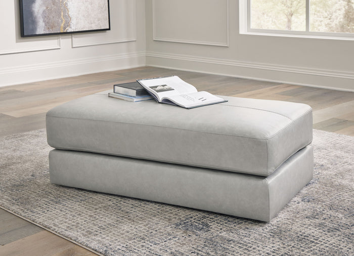 Amiata - Oversized Accent Ottoman - Glacier image 2