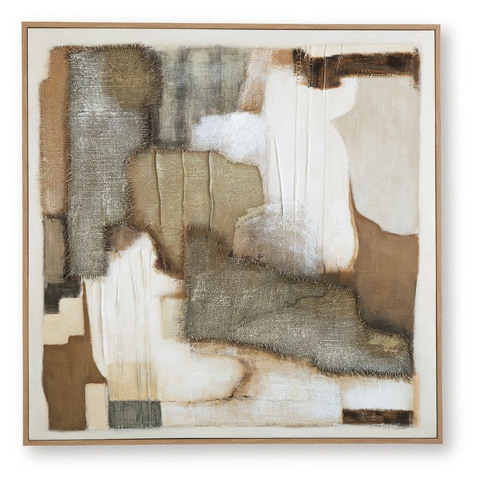 Wylander - Wall Art - Tan / Brown / Gray image 1