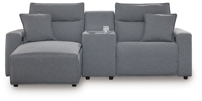 Modmax II - Reclining Sectional - Salt And Pepper image 7