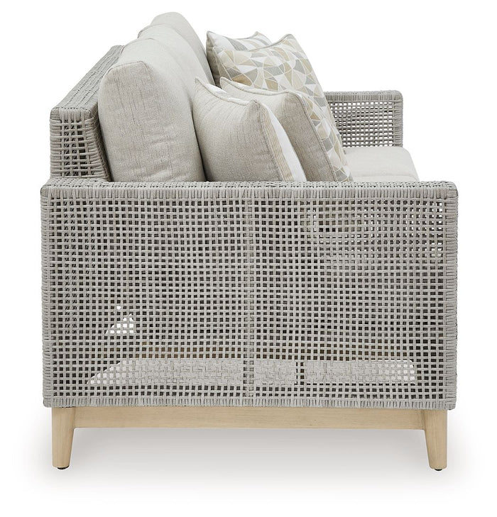 Seton Creek - 4 Pc. - Lounge Set - Gray image 2