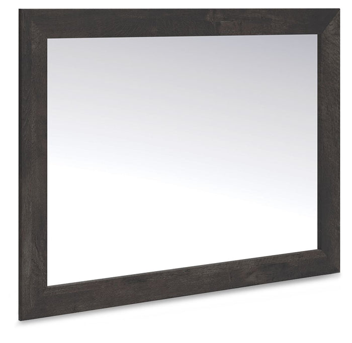 Hollivern - Bedroom Mirror - Dark Gray image 1