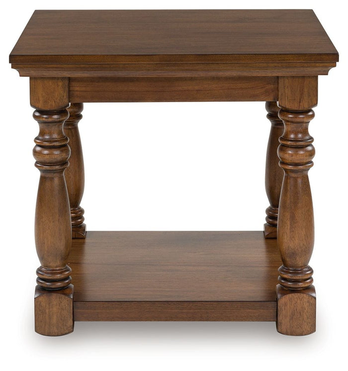 Sturlayne - Rectangular End Table - Brown image 2
