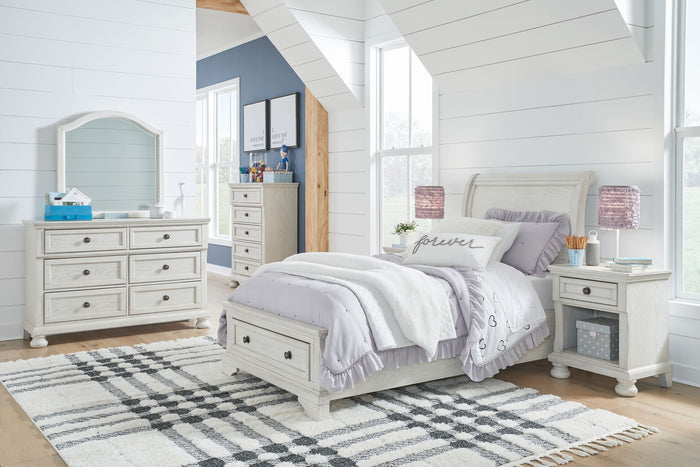 Robbinsdale - Youth Sleigh Storage Bedroom Set image 1