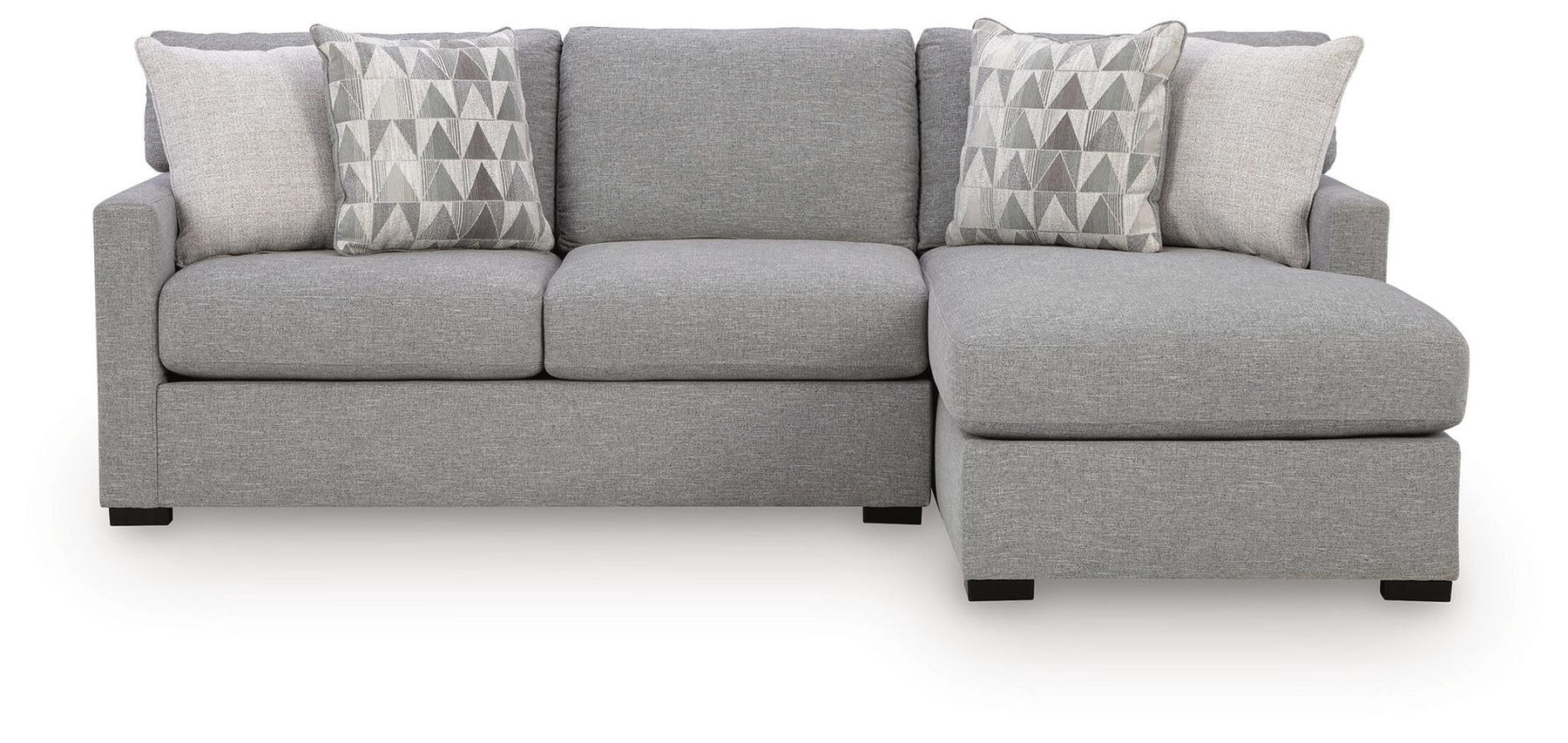Dark Gray / 2 Pc. Right Arm Facing Corner Chaise Sectional