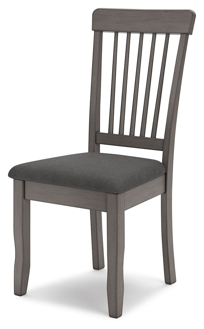 Shullden - Dining Room Side Chair (Set of 2) - Gray image 3