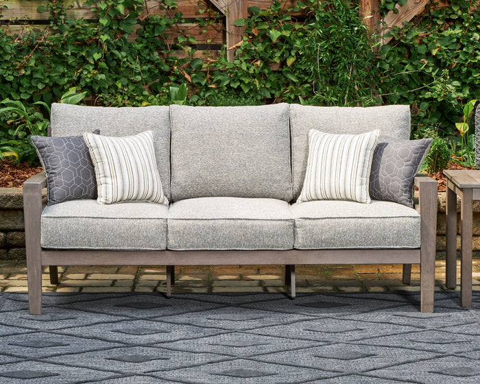 Hillside Barn - Sofa With Cushion - Gray / Brown image 2