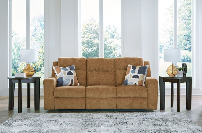 Kanlow - Reclining Sofa - Honey image 2