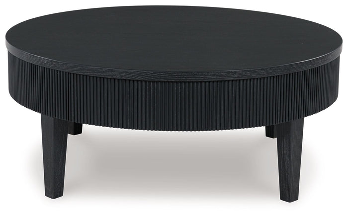 Marstream - Round Cocktail Table - Black image 3