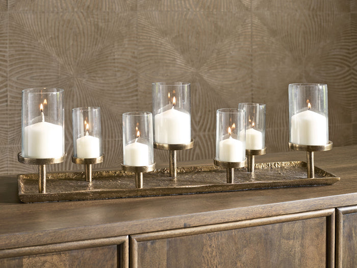 Wallmond - Candle Holder - Antique Brass Finish image 4