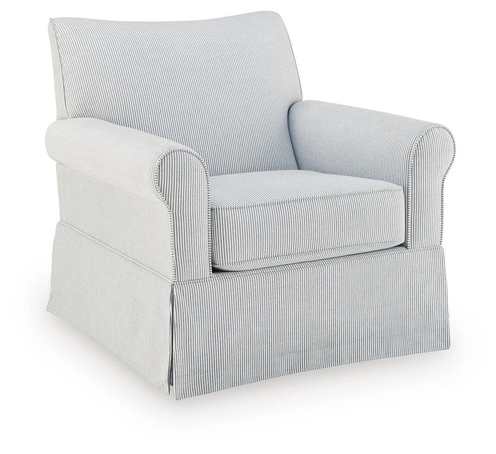Searcy - Swivel Glider Accent Chair image 2