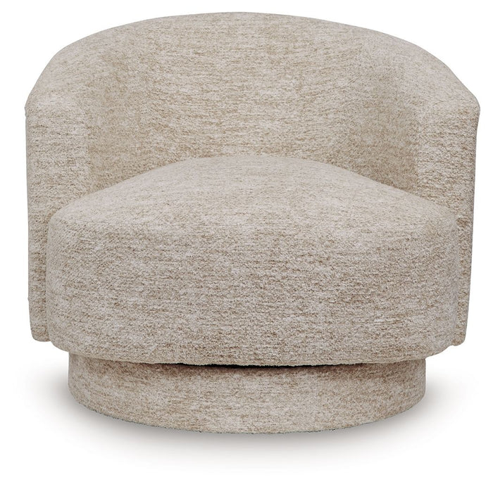 Wardsor - Swivel Chair - Stone image 3