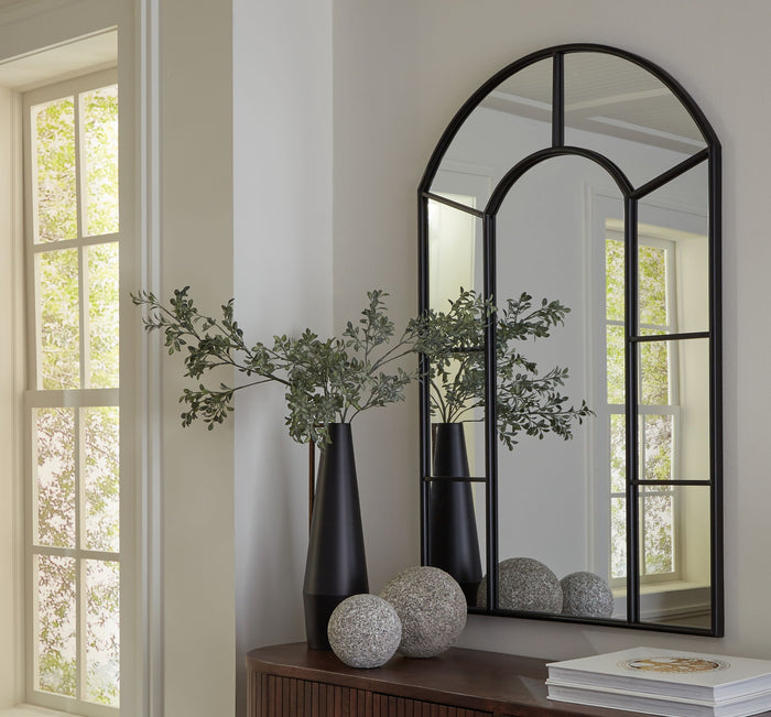 Evengton - Accent Mirror - Black image 2