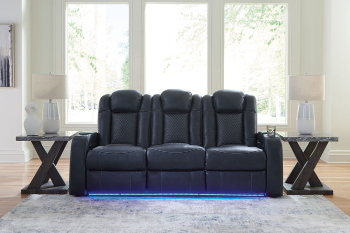 Fyne-dyme - Power Reclining Sofa With Adj Headrest image 5