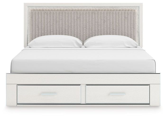 Zuraleus - Upholstered Panel Platform Storage Bed image 8