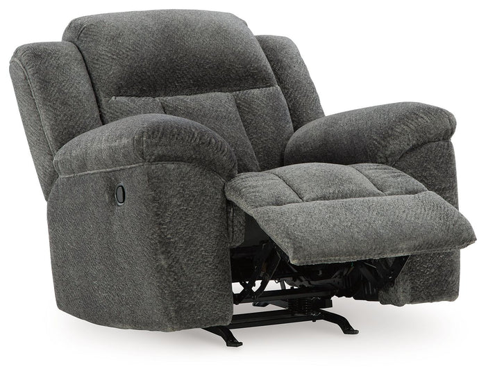 Frohn - Rocker Recliner - Fabric - Graphite image 2