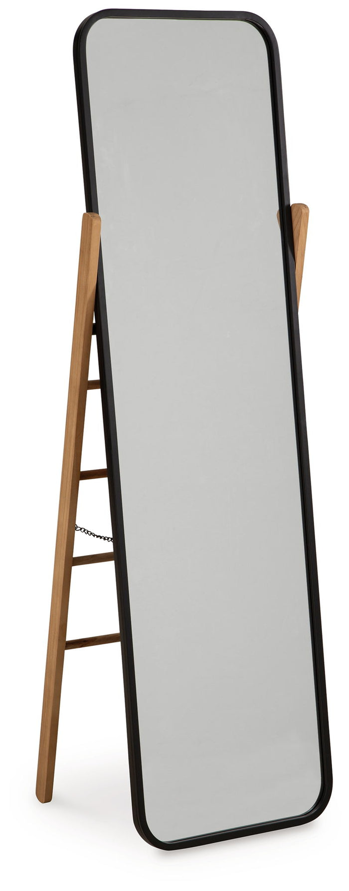 Bronick - Floor Mirror - Black / Brown image 1