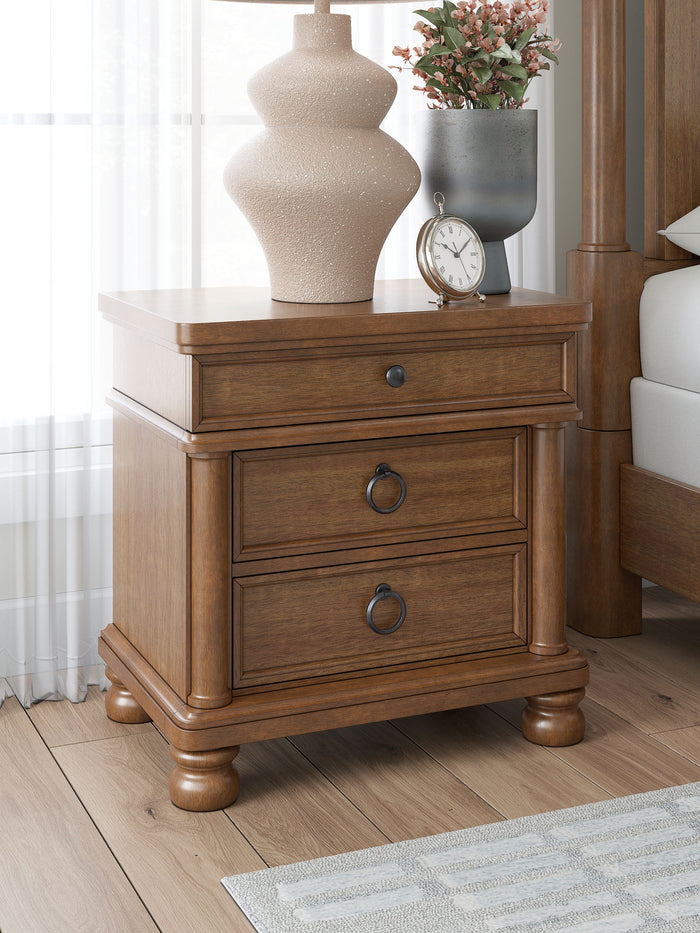 Rowlenstown - Three Drawer Night Stand image 6