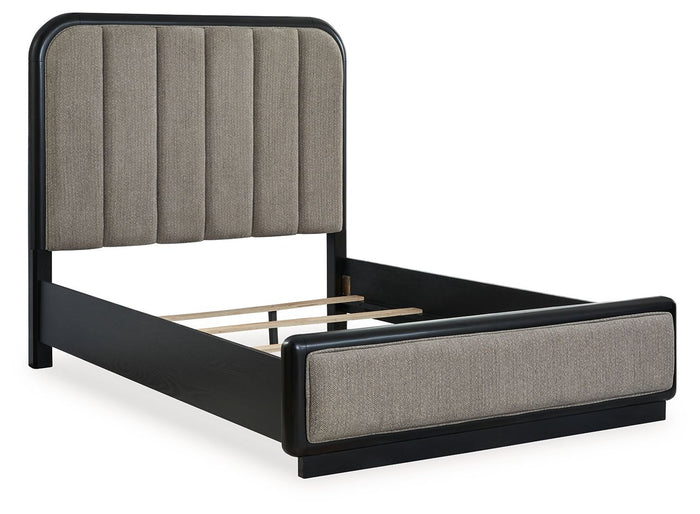Rowanbeck - Upholstered Panel Bed image 3
