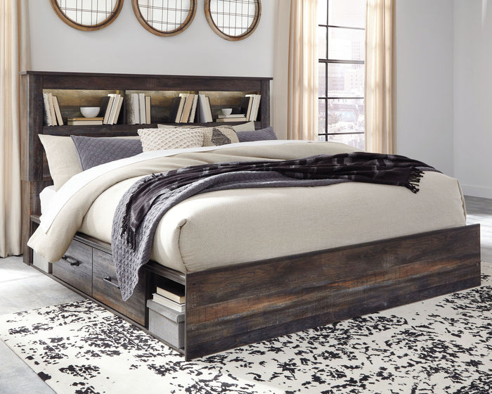 Drystan - Panel Bookcase Bed image 9
