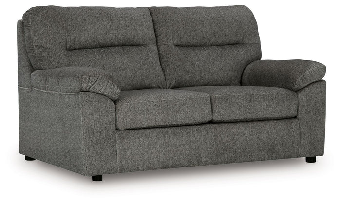 Bindura - Loveseat - Mineral image 1