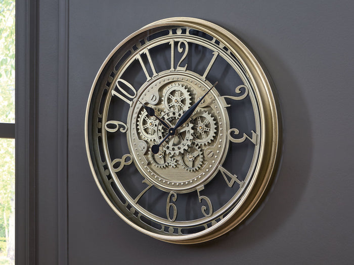 Gilover - Wall Clock - Champagne Finish image 3