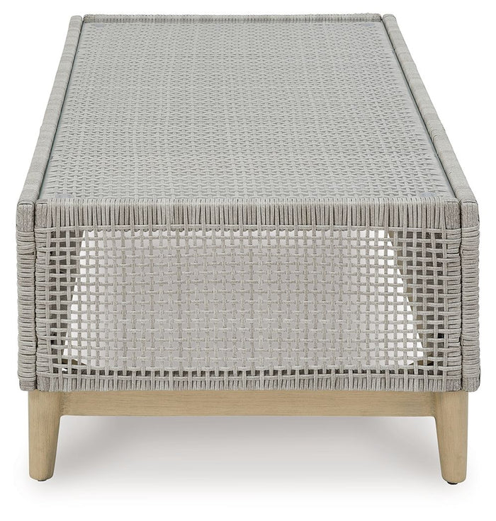 Seton Creek - Rectangular Cocktail Table - Gray image 3
