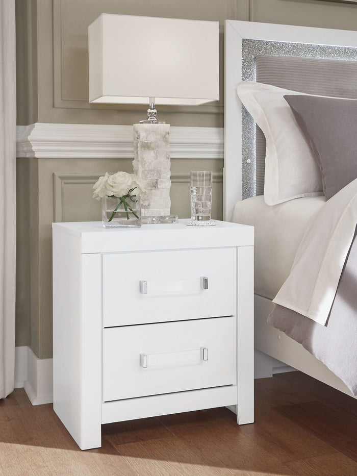 Maeling - Two Drawer Night Stand image 3