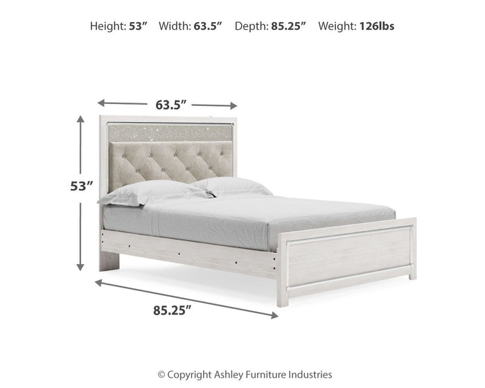 Altyra - Upholstered Panel Bed image 2