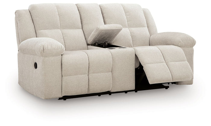 Orlen - Double Reclining Loveseat With Console - Winter image 3
