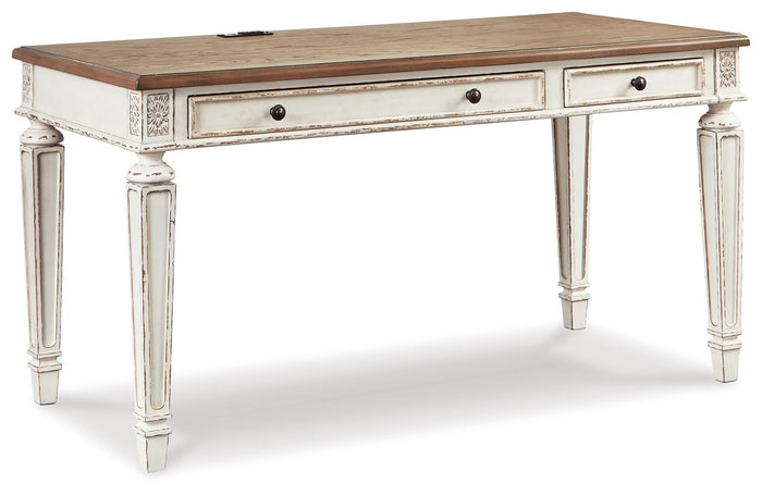 Realyn - Home Office Desk - Light Brown image 1