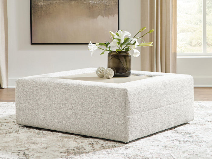 Ashbourne Estate - Oversized Accent Ottoman - Snowstone image 4