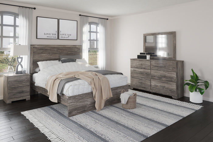 Ralinksi - Two Drawer Night Stand - Gray image 1