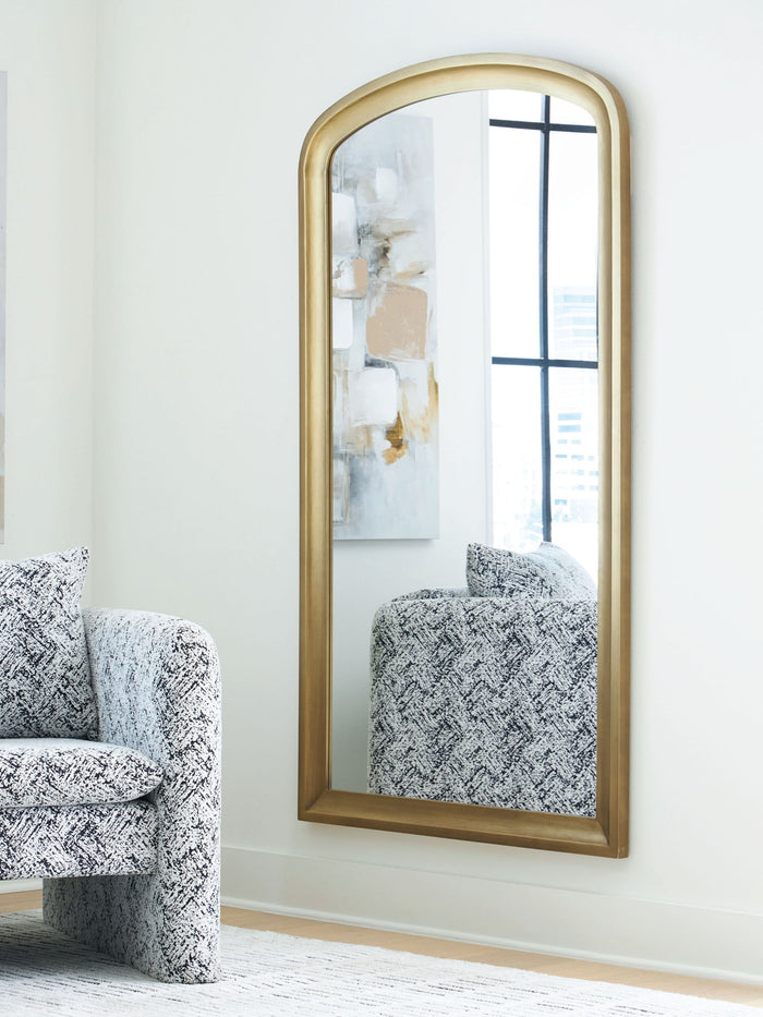 Fintan - Floor Mirror - Gold Finish image 4