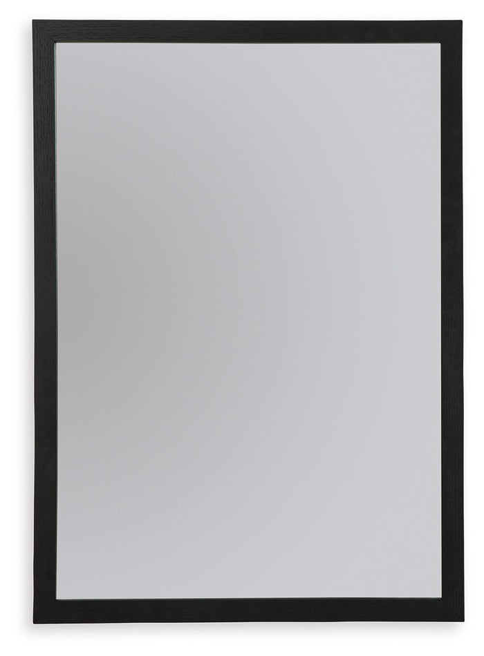 Danziar - Bedroom Mirror - Black image 3