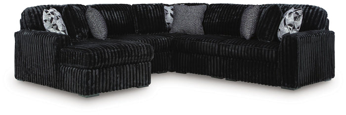Midnight-Madness - 5 Piece Sectional image 1
